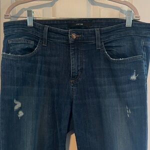 Joes Dark Blue Distressed Jeans